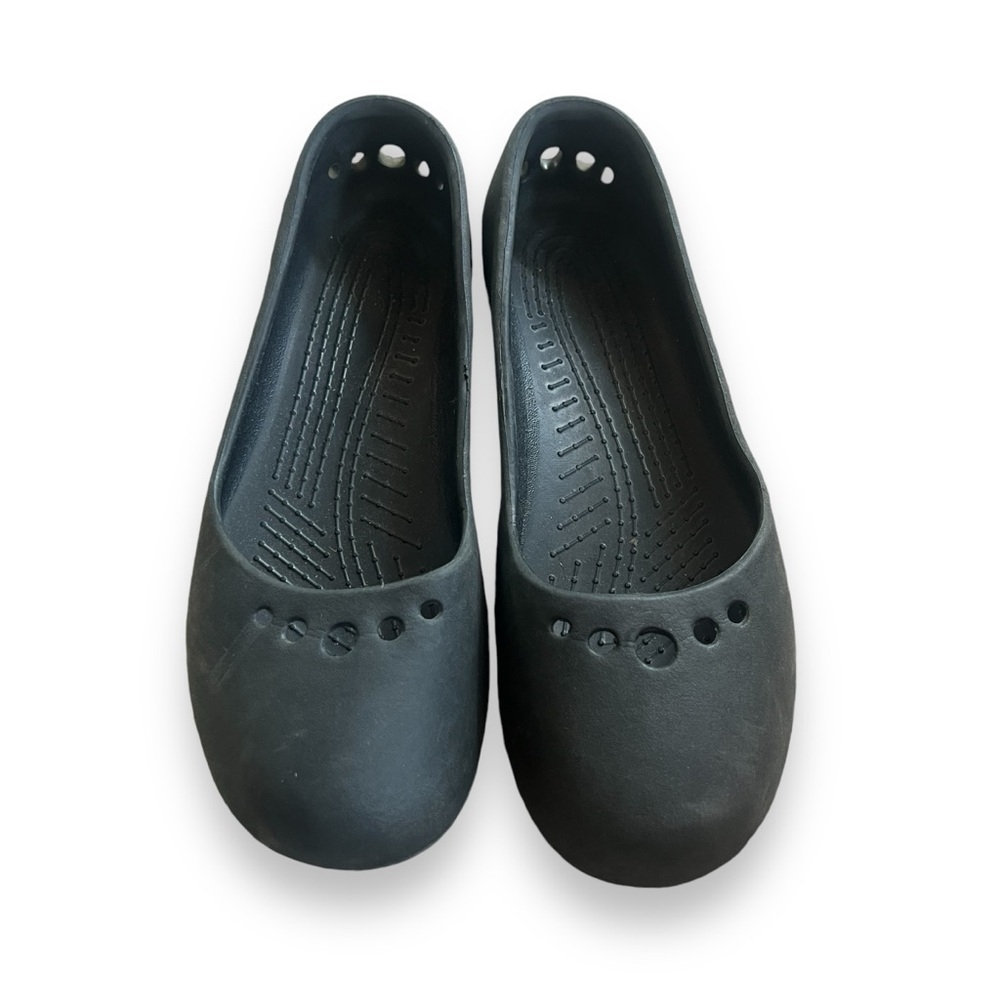 Crocs Prima Round Toe Ballet Flats Black Women’s Size 10